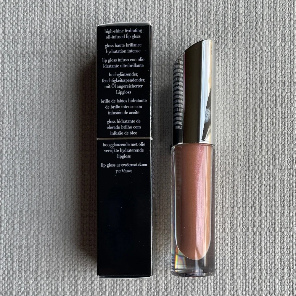 Armani Beauty Prisma Glass Hydrating Lip Gloss with Squalane - Nude Glow